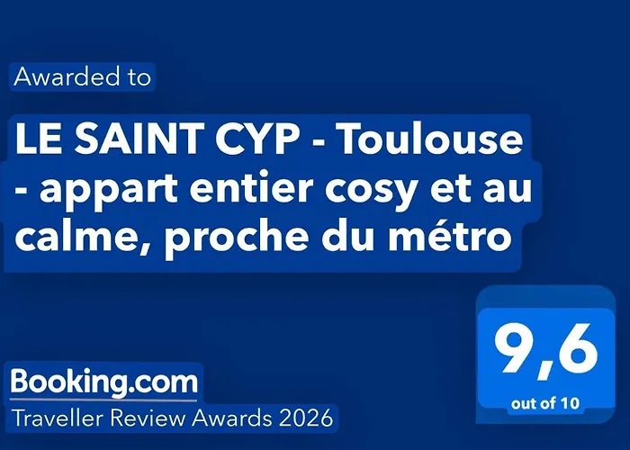 Apartman Le Saint Cyp - - Entier Cosy Et Au Calme, Proche Du Metro *